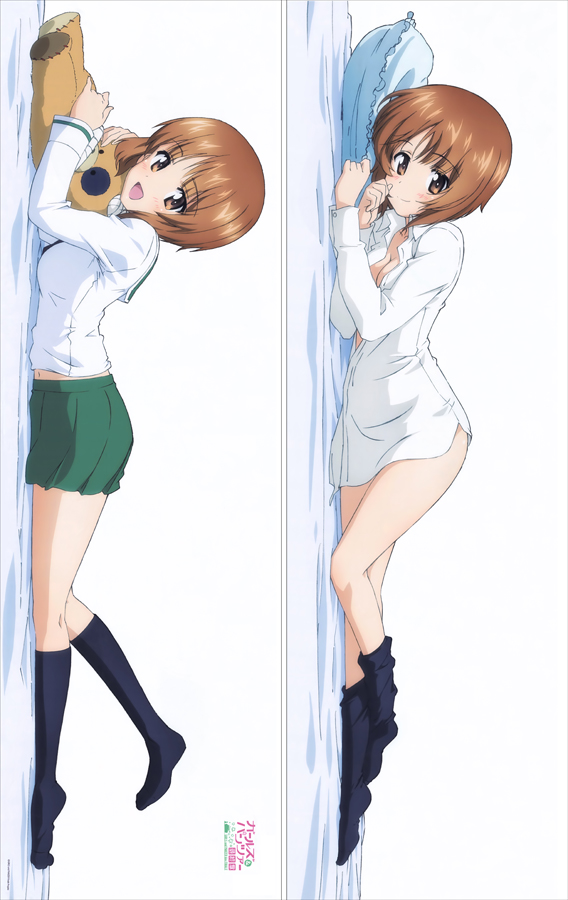 Girls und Panzer Nishizumi Miho Anime Dakimakura Hugging Body PillowCases